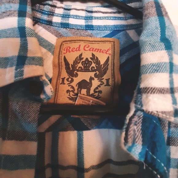 Red Camel blue flannel - Picture 3 of 3